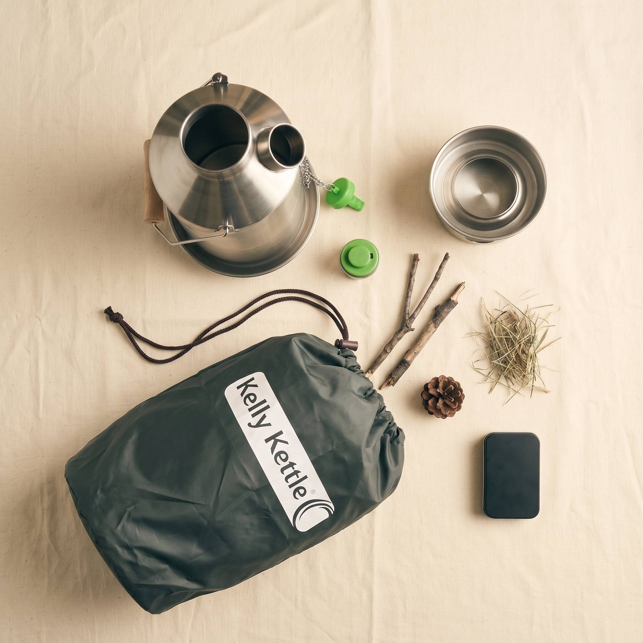 Kelly Kettle Base Camp kit contents