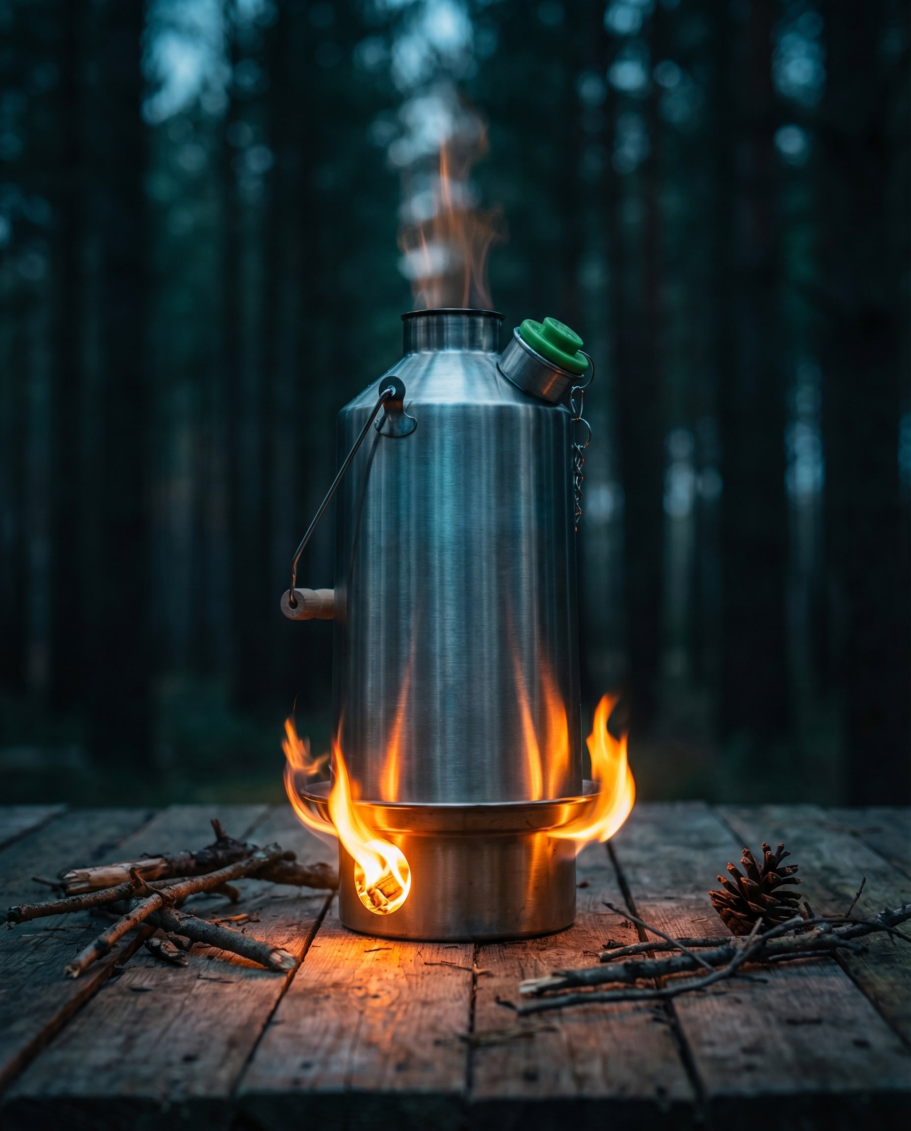 Kelly Kettle Base Camp exploded view