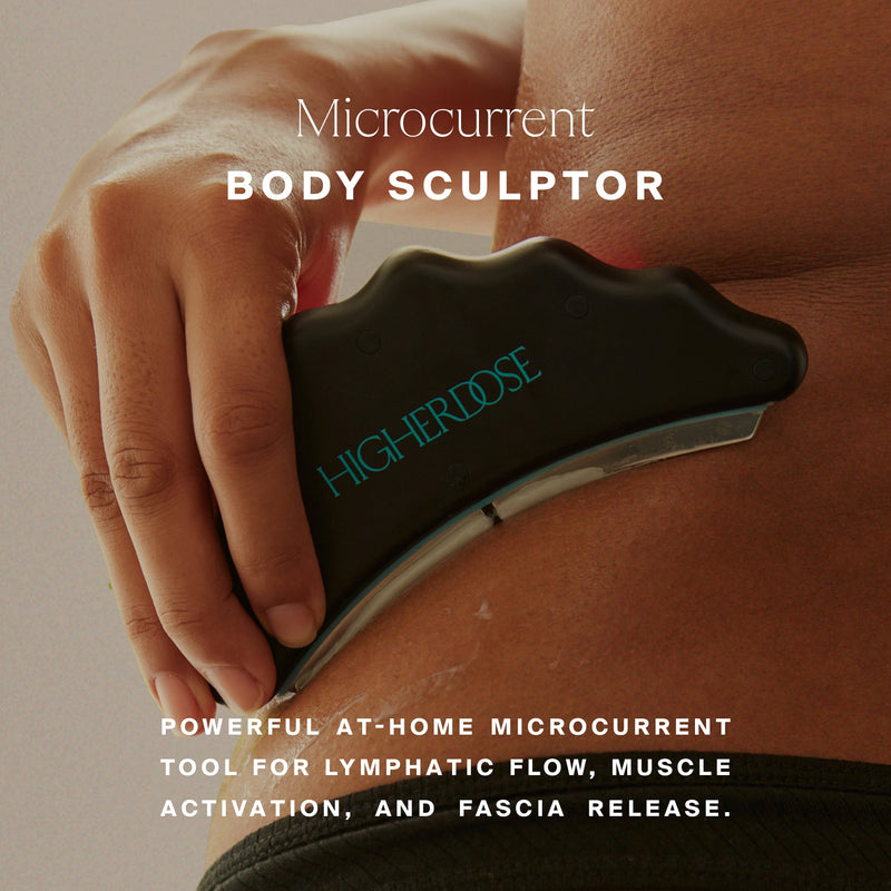 Microcurrent Body Sculptor | Ergonomic Handheld Device | Complete Ritual Set