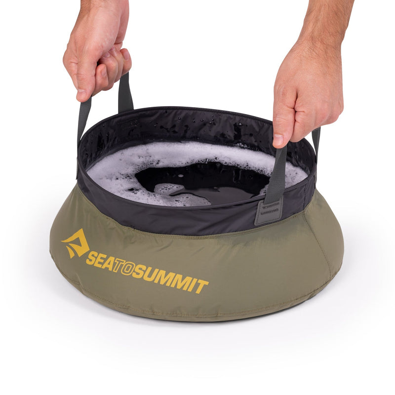 Sea to Summit Kitchen Sink | Collapsible Nylon Camping Basin | 5L, 10L, or 20L