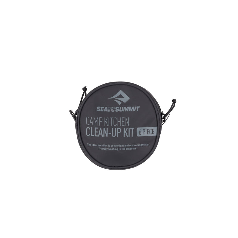 Camp Kitchen Clean Up Kit | 6-Piece Set | 10L Collapsible Basin