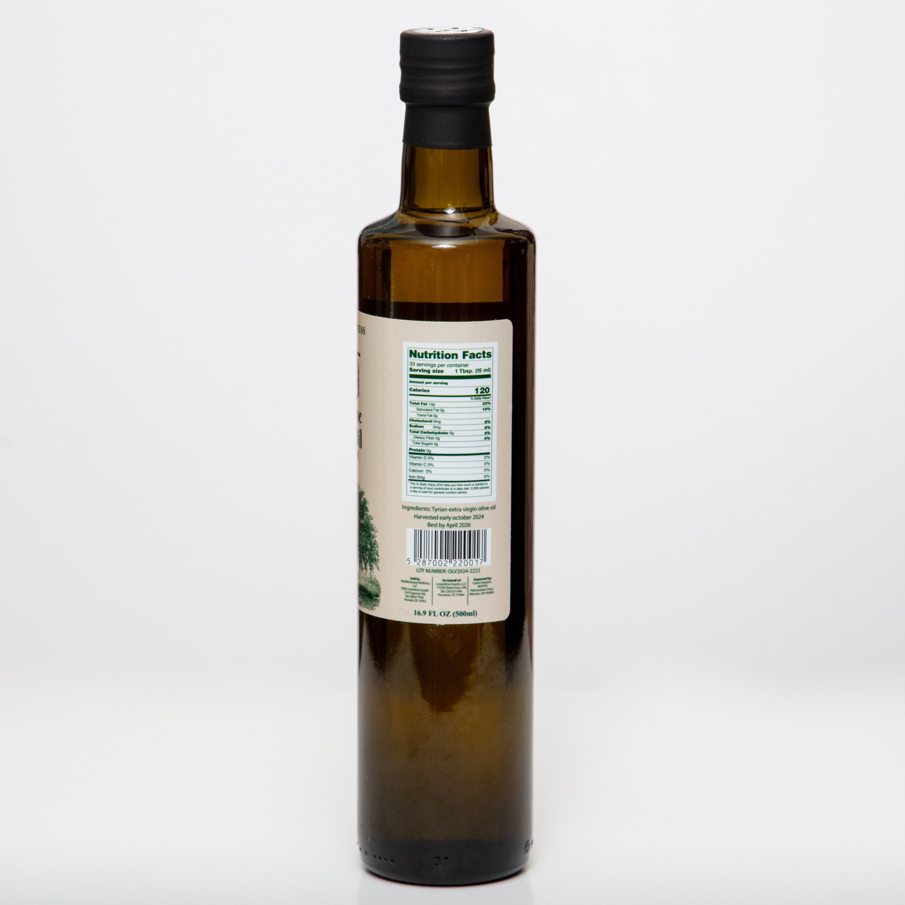 Levantine Premium Extra Virgin Olive Oil