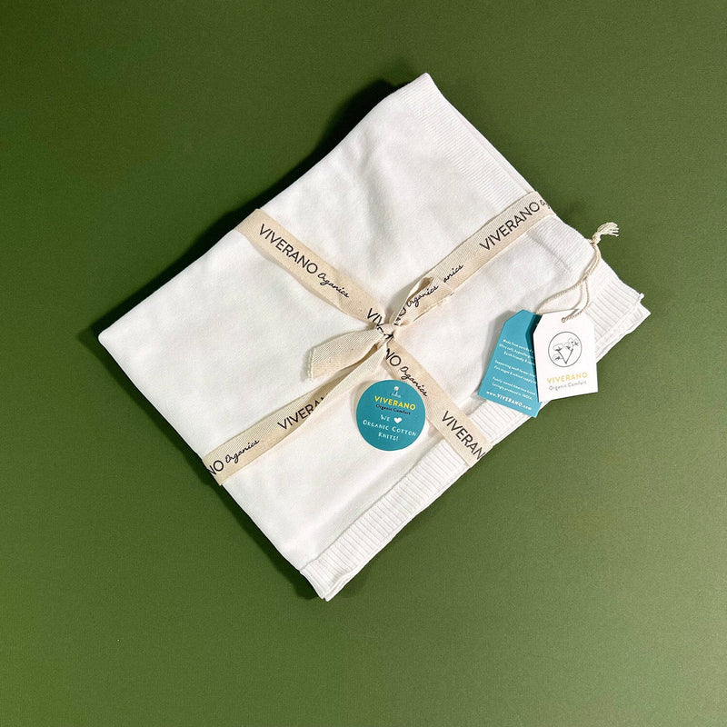 Milan Knit Baby Blanket | Organic Cotton