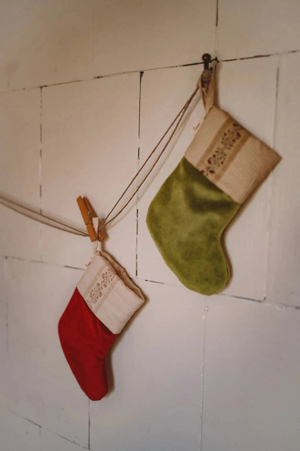 TISU Christmas Stocking, Rouge