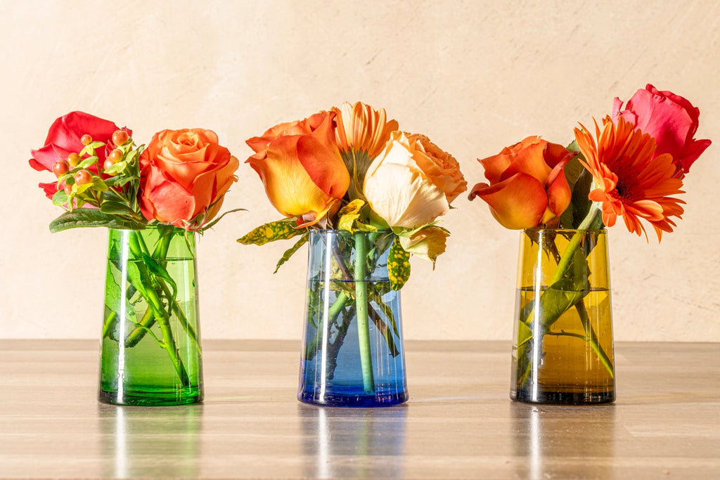 Moroccan Cone Glassware Large - Amber