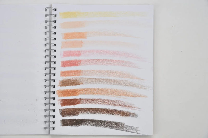 Filana Organic Beeswax Block Crayons | 12 Skintones