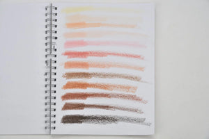 Filana Organic Beeswax Crayons | 12 Skin Tone Colors | Stick Format