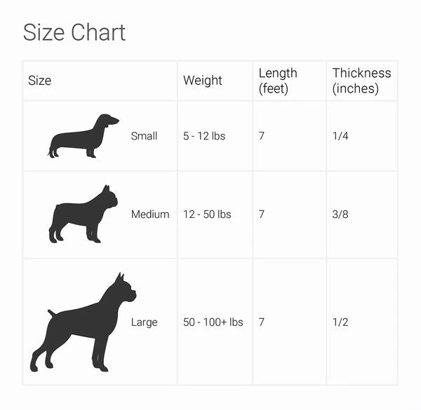 Marine-Grade Rope Dog Leash by Found My Animal | Dark Tan | Adjustable 7FT