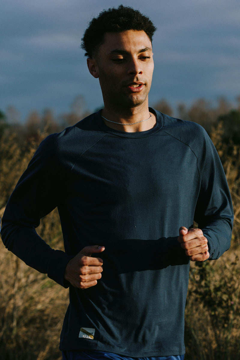 Harrier Long Sleeve | Merino Wool Blend Running Top | 37.5® Temperature Regulation
