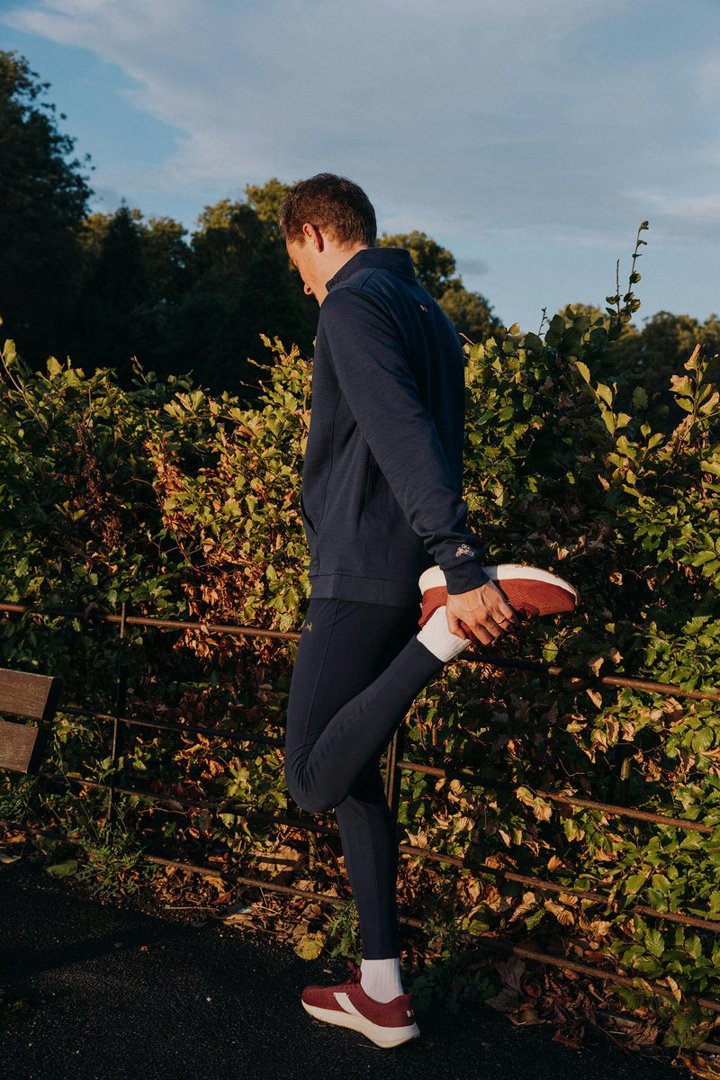 Turnover Tights | Full-Length Running Tights | Italian Inverno Blend