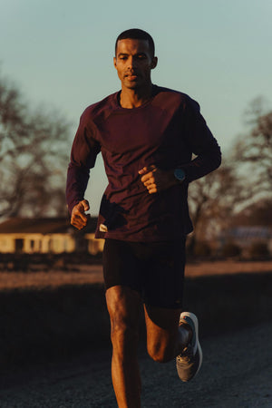 Harrier Long Sleeve | Merino Wool Blend Running Top | 37.5® Temperature Regulation