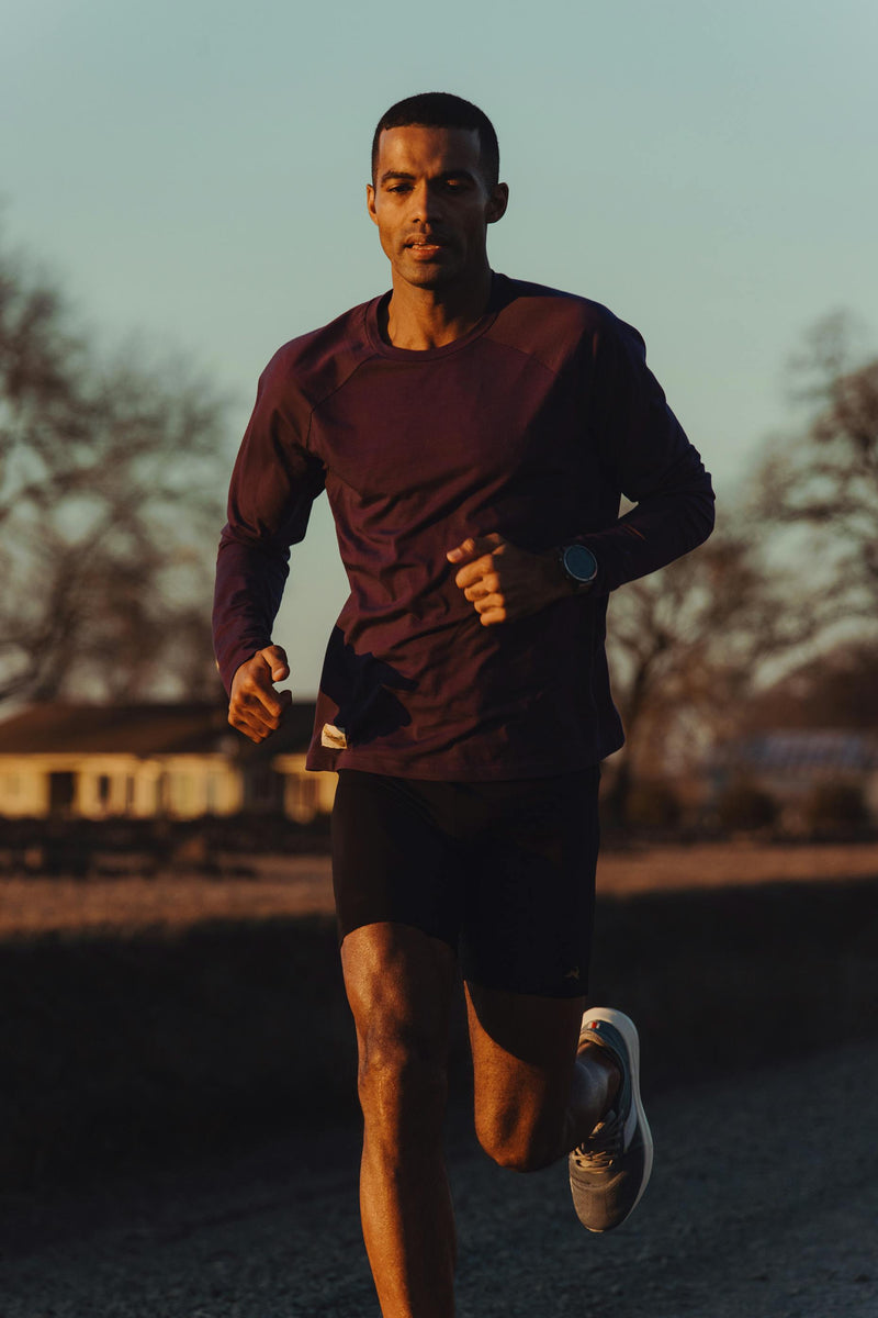 Harrier Long Sleeve | Merino Wool Blend Running Top | 37.5® Temperature Regulation