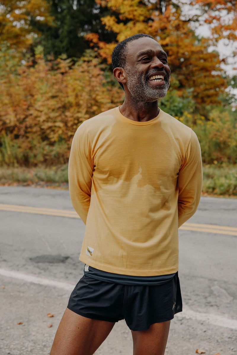 Harrier Long Sleeve | Merino Wool Blend Running Top | 37.5® Temperature Regulation