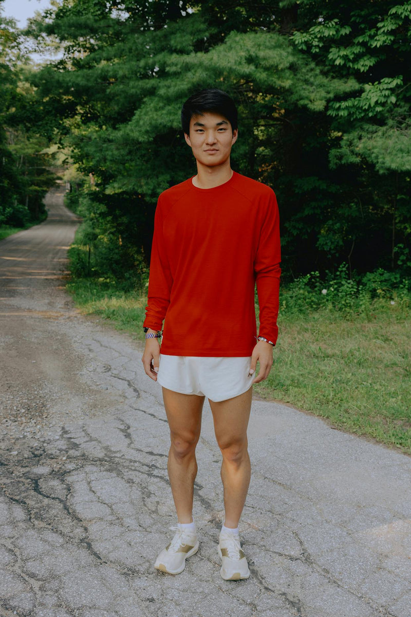 Harrier Long Sleeve | Merino Wool Blend Running Top | 37.5® Temperature Regulation