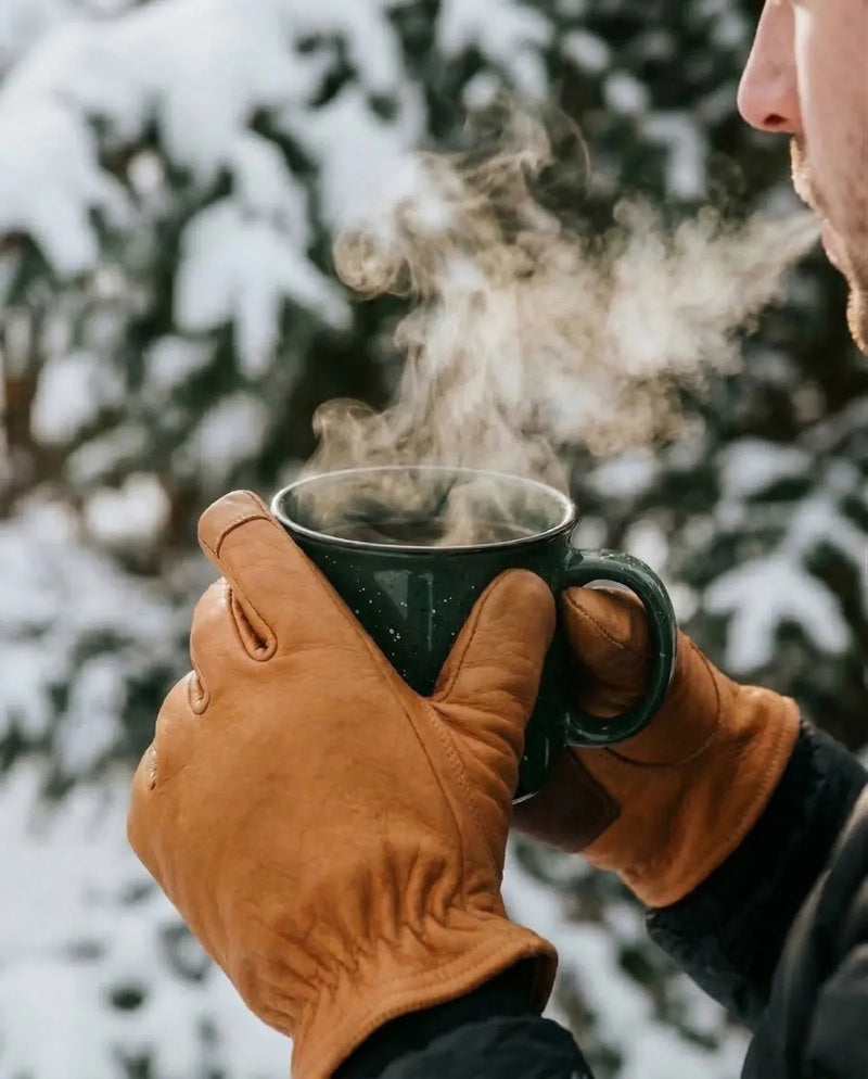 Buffalo Leather Ranching Gloves | Rarely Edition