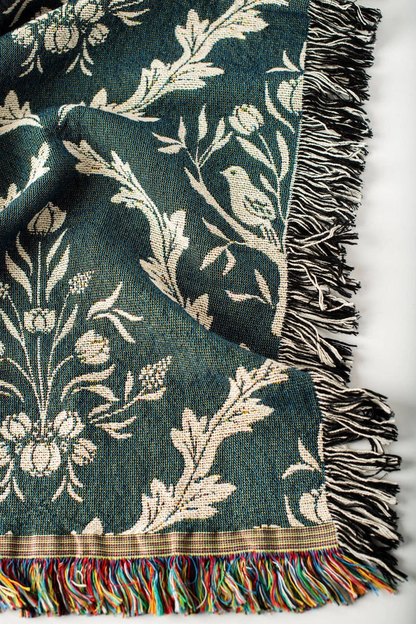 Isobel Blanket - Thistle – Artist Collab – Fringe – Usamade