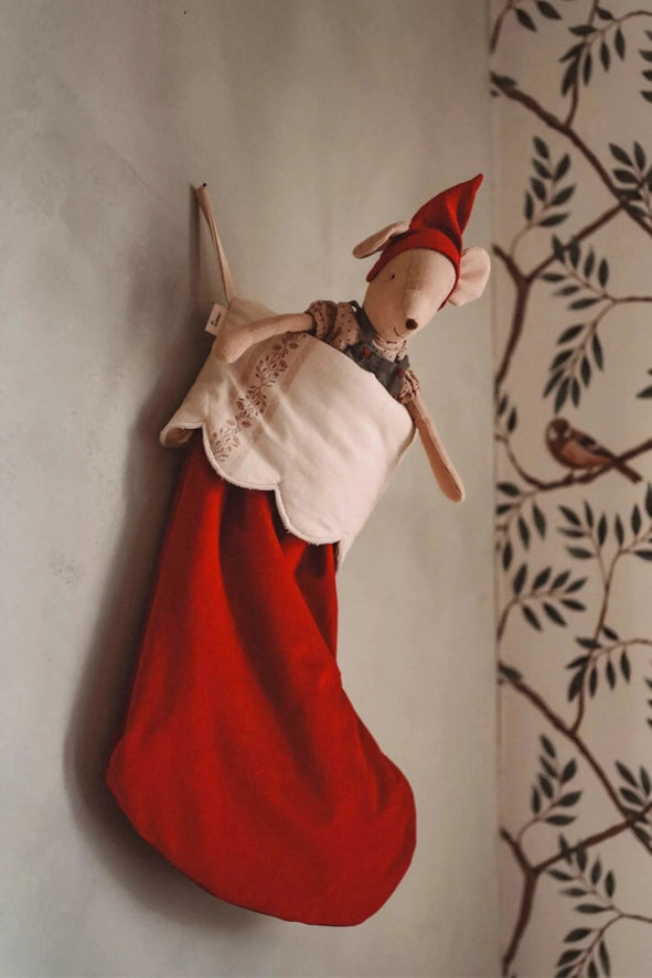 TISU Christmas Stocking, Rouge