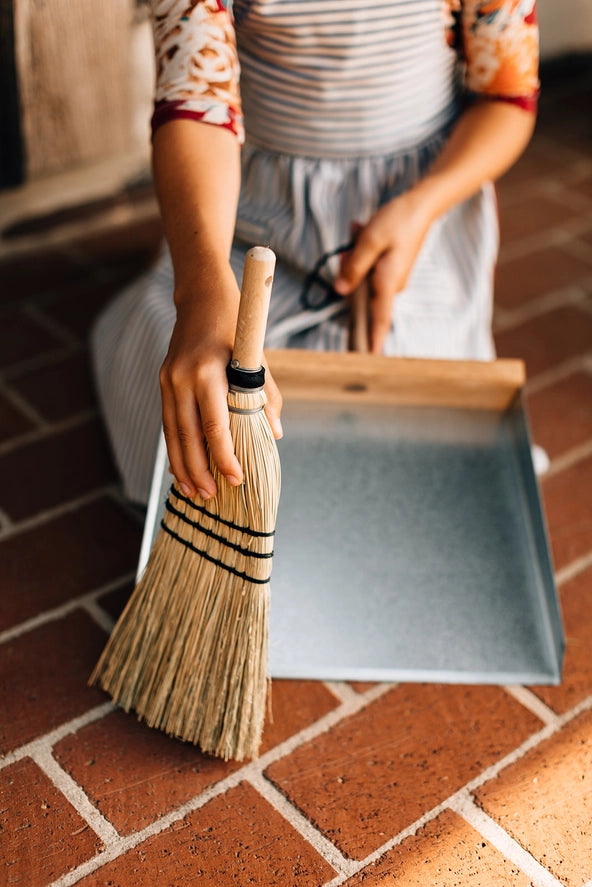 The Hand Broom | Natural Broom Corn | Handwoven by Amish Makers