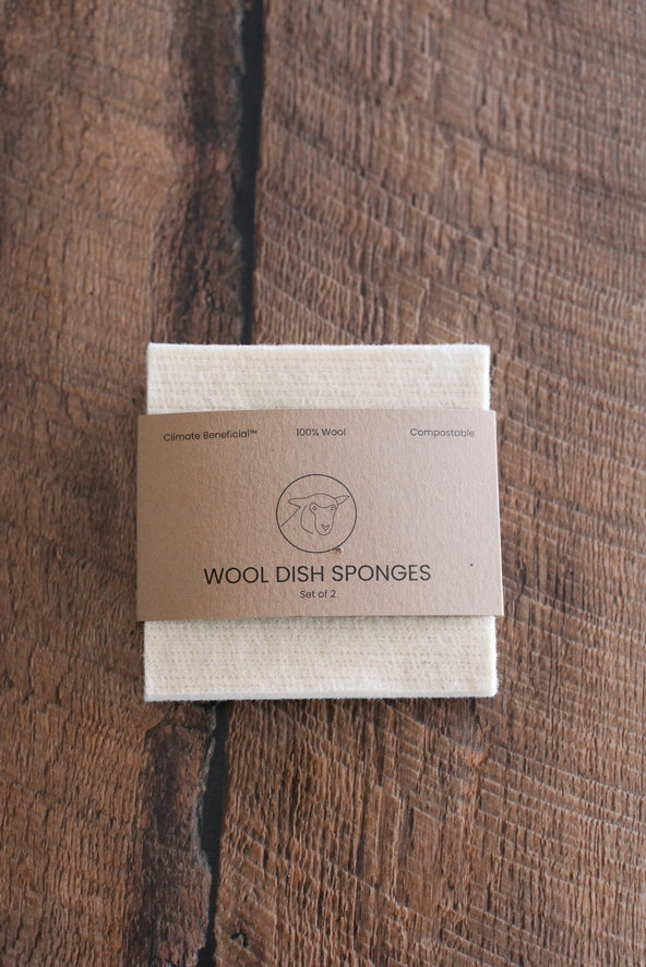 Wool Dish Sponges ~ Climate Beneficial™