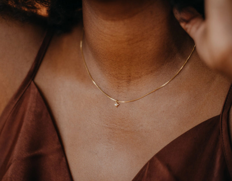 North Star Necklace | Gold-Filled or Sterling Silver
