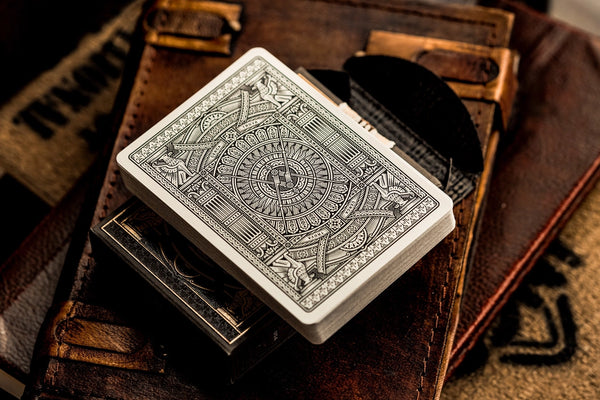 Theory11 Black Hudson Playing Cards — premium 909 finish, all-black design