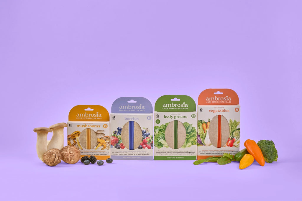 The Complete Set – Reusable Linen Produce Bags (Set of 4)