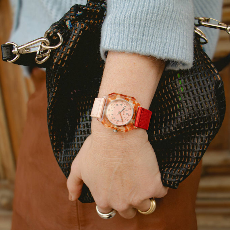 Cinnamon Roll Watch | 32mm Recycled Case | Kids & Small Wrists