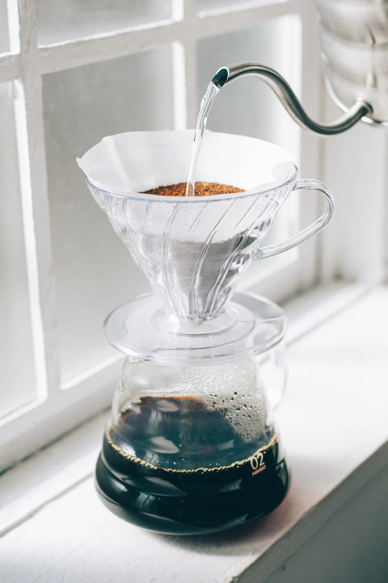 Hario V60 Plastic Coffee Dripper | Clear | Japan