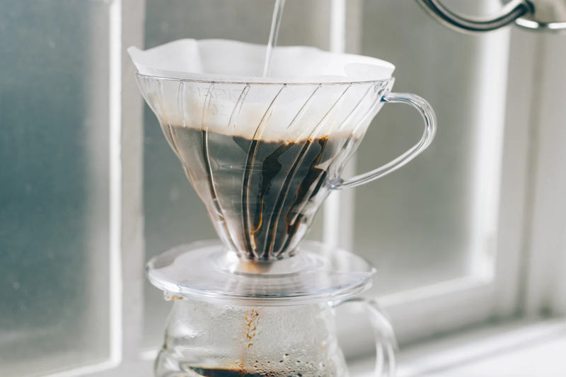 Hario V60 Plastic Coffee Dripper | Clear | Japan