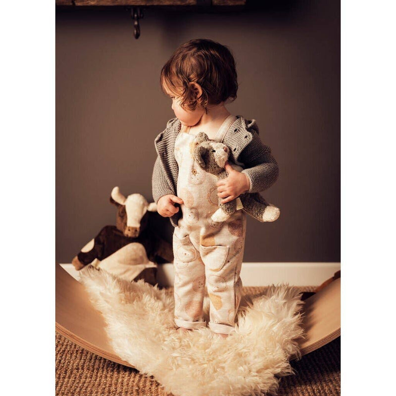 Senger Naturwelt Plush Cat | GOTS Cotton & Sheep's Wool | 6.7"