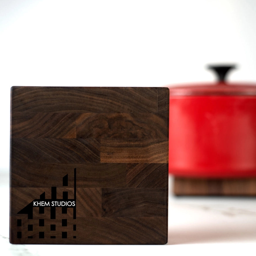 End Grain Trivets American Black Walnut