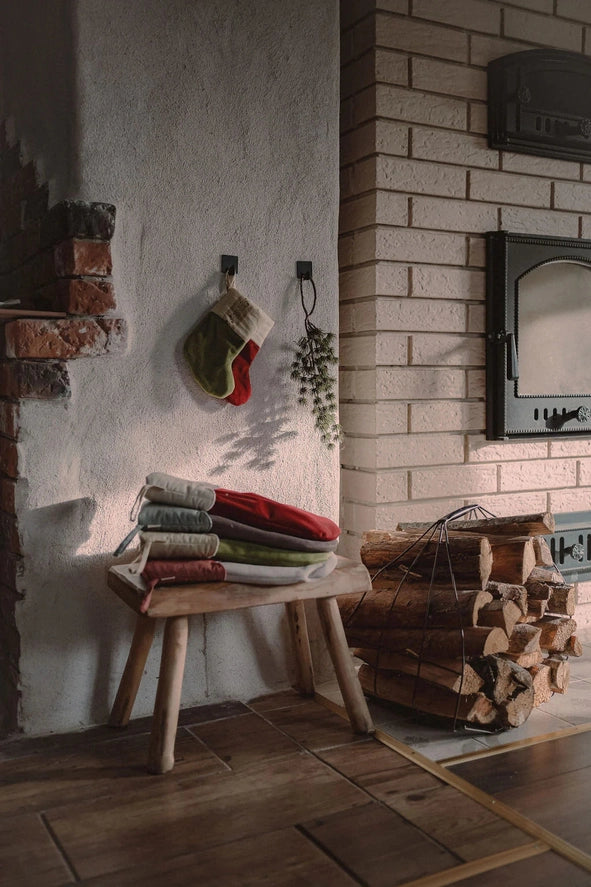 TISU Christmas Stocking, Rouge