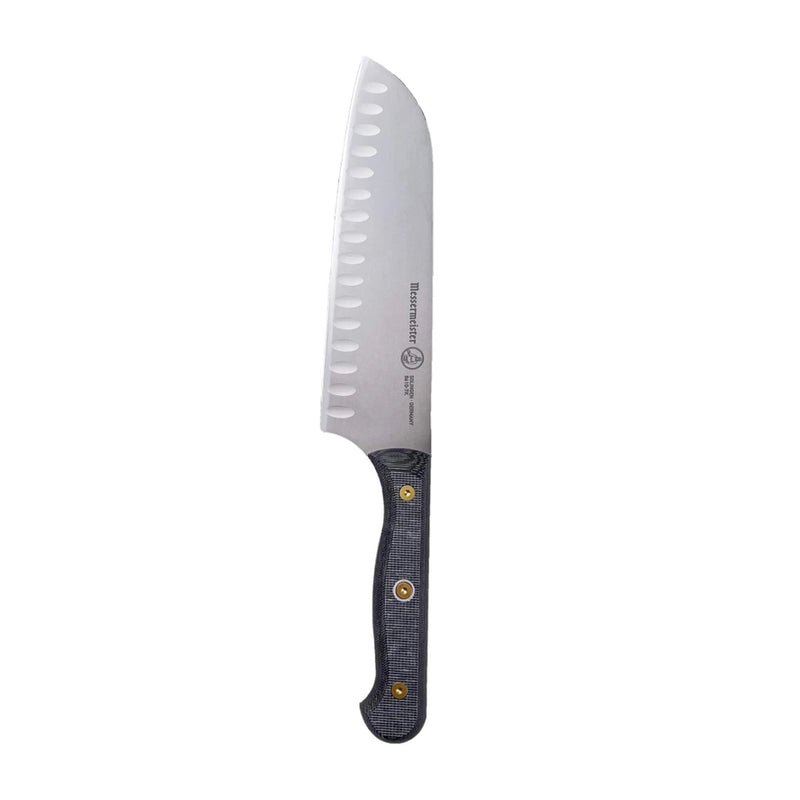 Custom 7" Kullenschliff Santoku