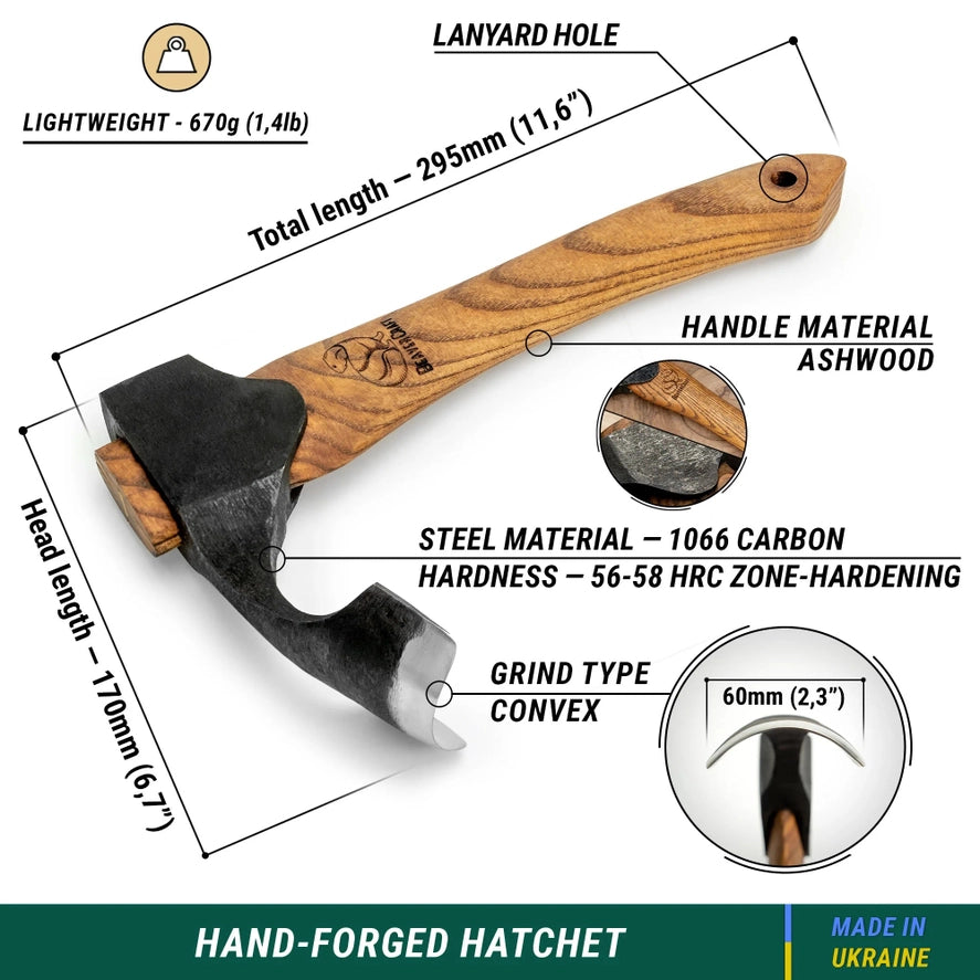 AX2 – Compact Wood Carving Adze