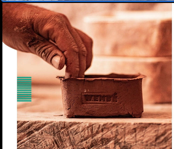 Terracotta Handmade Red Clay Soap Dish