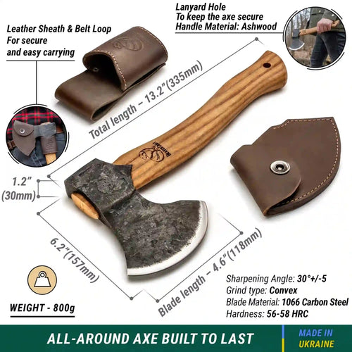 AX3 – Woodcraft Bushcraft Splitting Axe