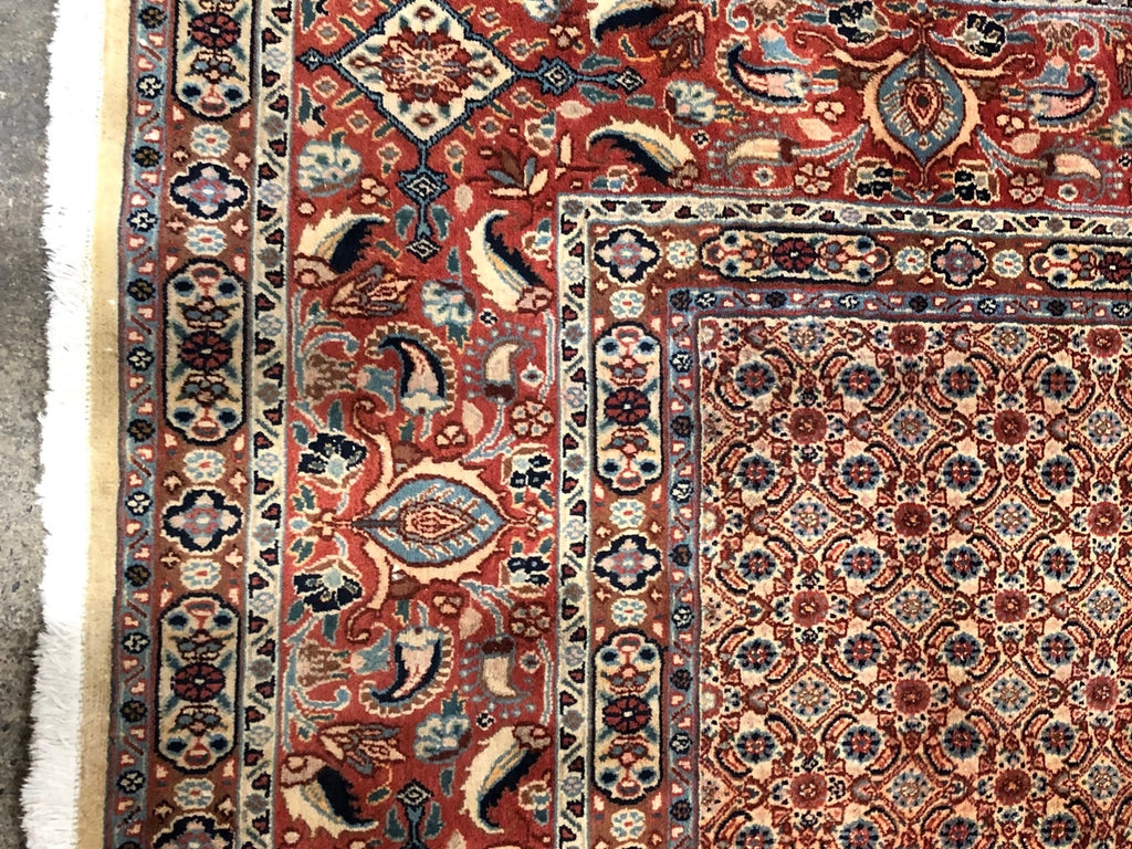 Fine Persian 7.8 X 9.7 Wool Rug