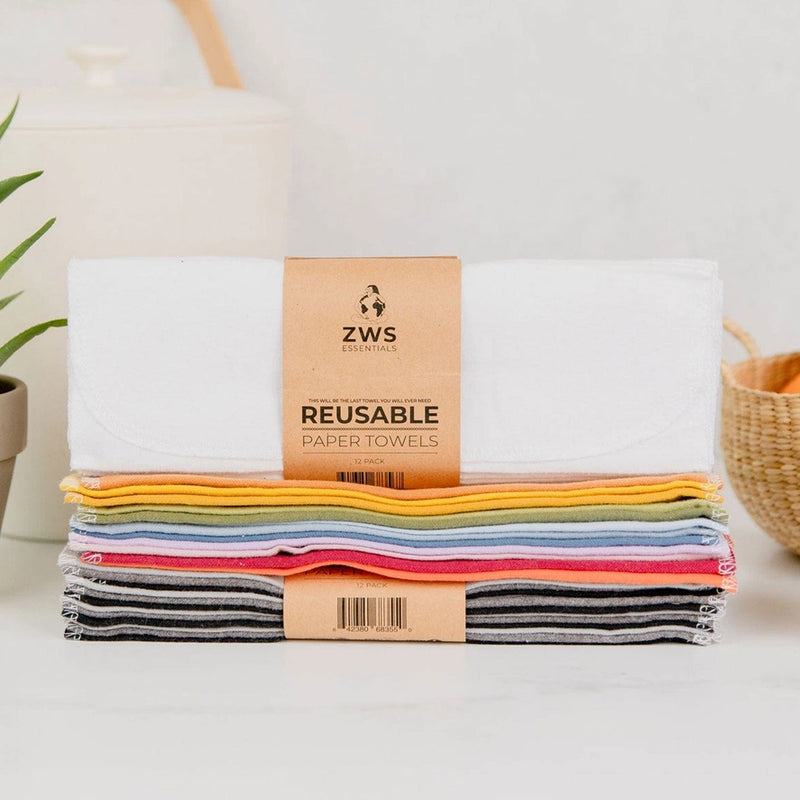 Reusable Paper Towels | 12-Pack