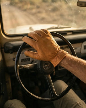Buffalo Leather Ranching Gloves | Rarely Edition