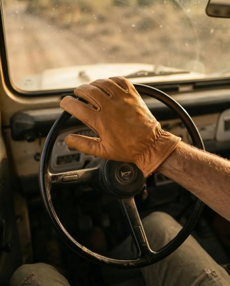 Buffalo Leather Ranching Gloves | Rarely Edition