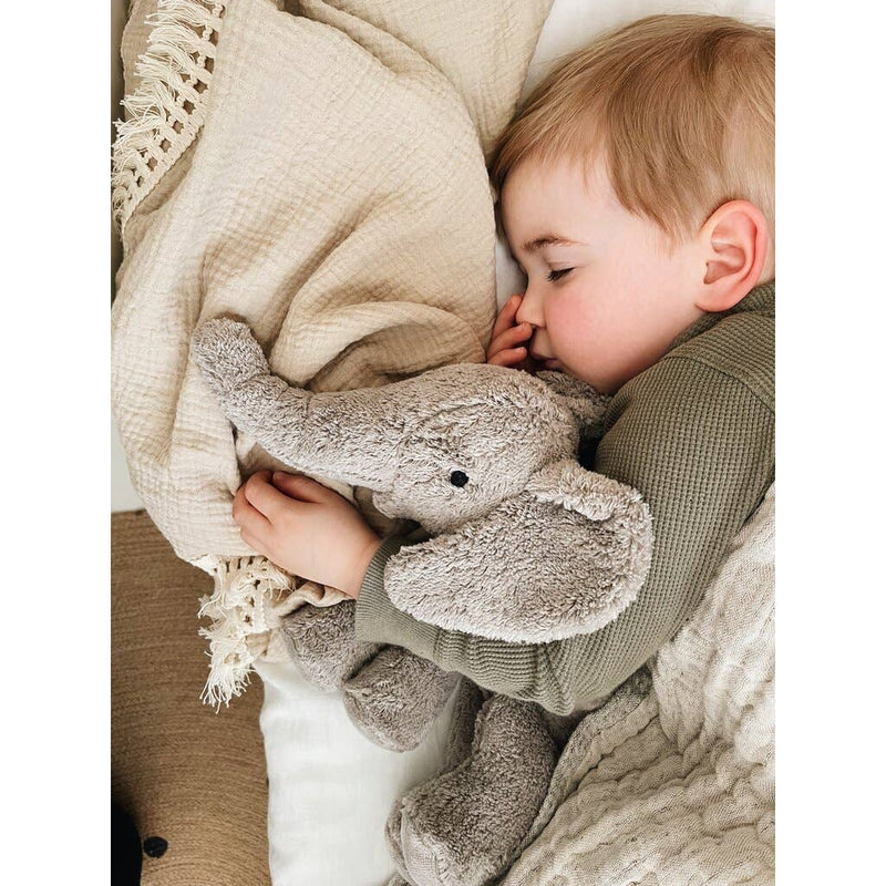 Small Gray Elephant | Warming Pillow | Cotton & Wool | Senger Naturwelt