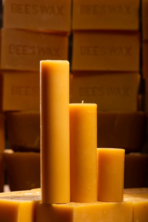 Beeswax Pillar Candle | 2 Inch Pillar | Handmade Candles