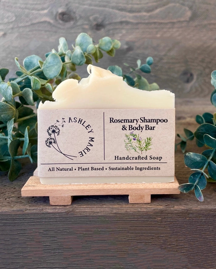 Rosemary Shampoo + Body Bar