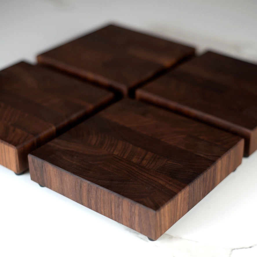 End Grain Trivets American Black Walnut