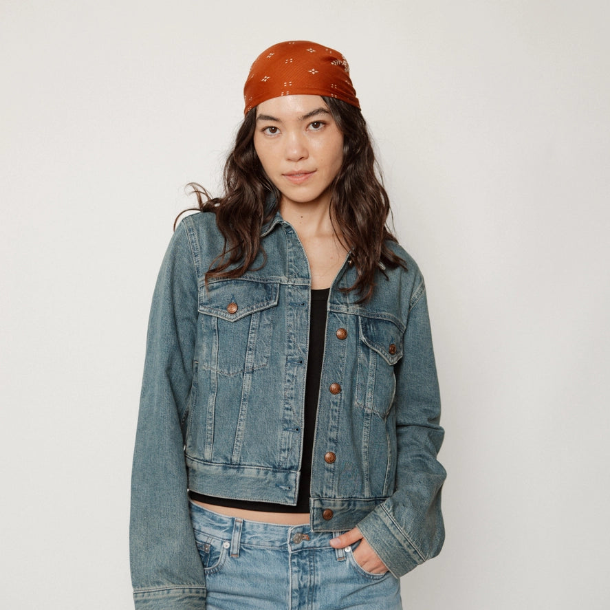 Big Honcho Bandana- Blossom in Cocoa