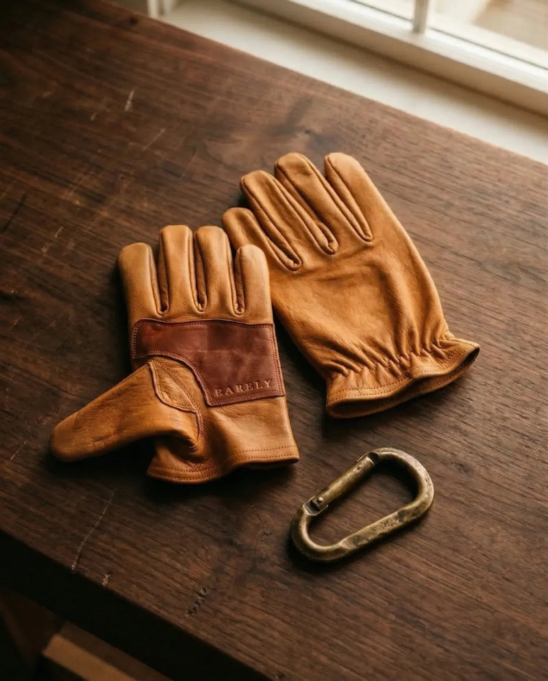 Buffalo Leather Ranching Gloves | Rarely Edition