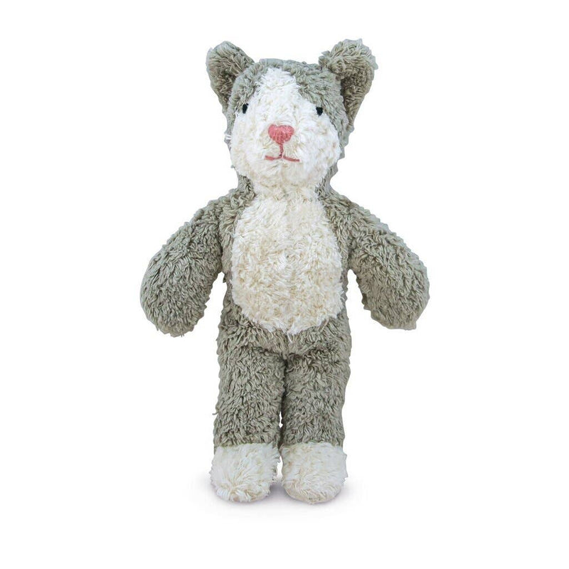 Senger Naturwelt Plush Cat | GOTS Cotton & Sheep's Wool | 6.7"