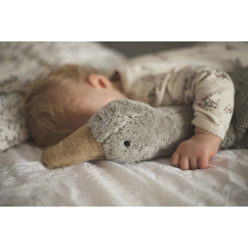 Warming Goose | 27" Organic Spelt Fill | GOTS Cotton | Made in Latvia