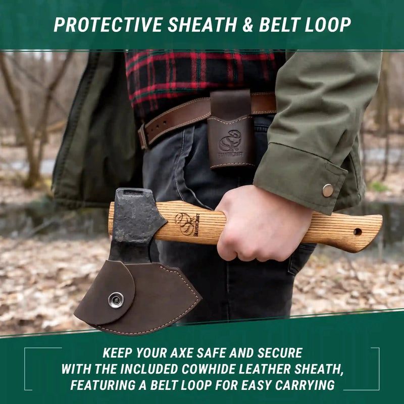 AX3 Bushcraft Hatchet | High-Carbon Steel