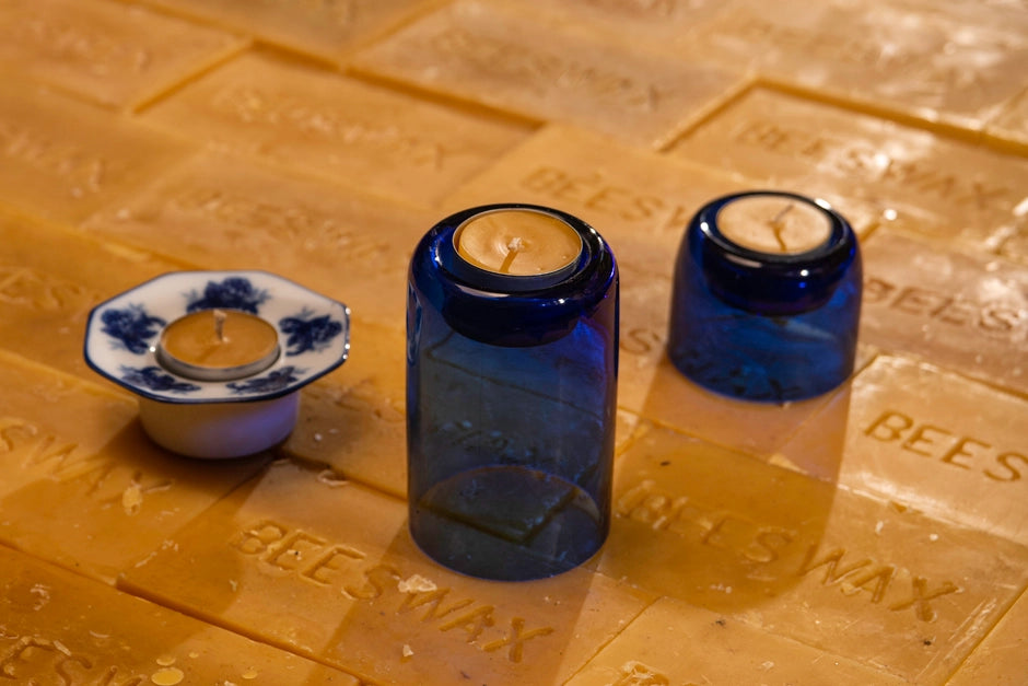 Beeswax Tealight Candles - Boxed For Single Sale